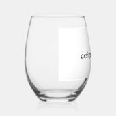 Verre À Vin Sans Pied concevoir votre propre (Droite)