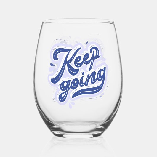 Verre À Vin Sans Pied Continuez (Recto)