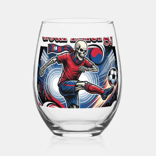 Verre À Vin Sans Pied Corée du Sud Énergie de but Skeleton Attaquant Nat