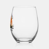 Verre À Vin Sans Pied Coucher de soleil sur le Strip de Las Vegas pour d (Gauche)