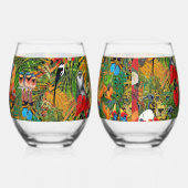 Verre À Vin Sans Pied Création Sauvage (Droite)
