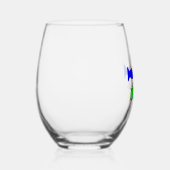 Verre À Vin Sans Pied Créatures de la mer de Noël (Droite)