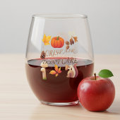 Verre À Vin Sans Pied Crisp Air, ne vous en souciez pas