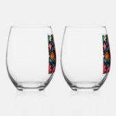 Verre À Vin Sans Pied Crowned Bejewelled Cat (Droite)