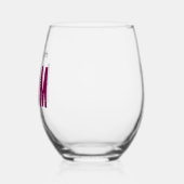 Verre À Vin Sans Pied Custom Massage Best Ever Mom – Personalized Gift (Gauche)