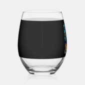 Verre À Vin Sans Pied Cute English Bulldog Dog Halloween Jack O Lantern (Droite)