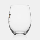 Verre À Vin Sans Pied Danse Morris (Gauche)