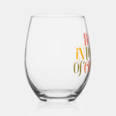 Verre À Vin Sans Pied Design de mode de vie lent (Droite)