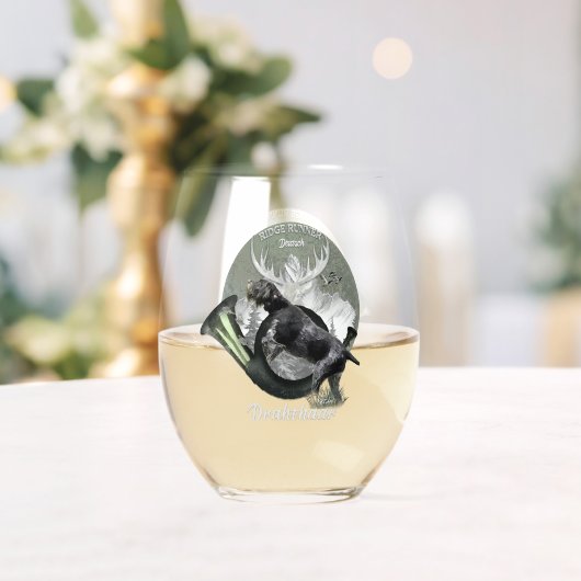 Verre À Vin Sans Pied Deutsch Drahthaar (Insitu (Mariage))