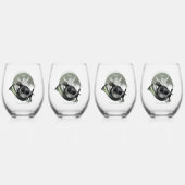 Verre À Vin Sans Pied Deutsch Drahthaar (Dos)