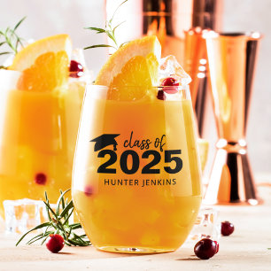 Verre À Vin Sans Pied Diplôme Personnalisé