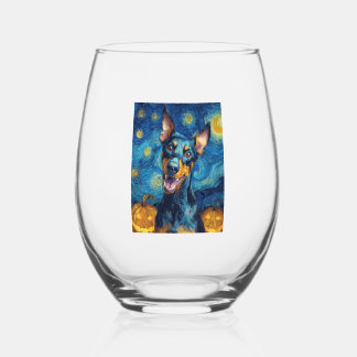 Verre À Vin Sans Pied doberman