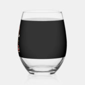 Verre À Vin Sans Pied Dog in Christmas Hat with Books - A Perfect Christ (Gauche)