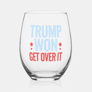 Verre À Vin Sans Pied Donald Trump remporte la victoire 2024 Trump