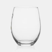 Verre À Vin Sans Pied Don't Worry Bee Happy (Gauche)