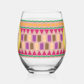 Verre À Vin Sans Pied Douceurs d'été (Gauche)