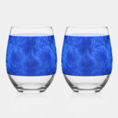 Verre À Vin Sans Pied Dove - Shalom Fractal (Gauche)