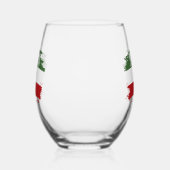Verre À Vin Sans Pied Drapeau du Somaliland (Gauche)