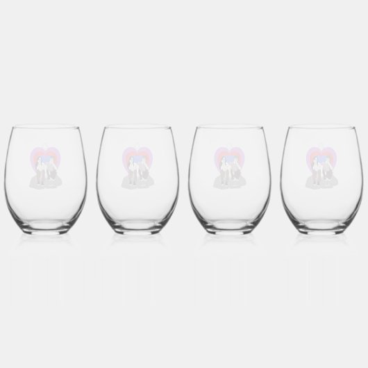 Verre À Vin Sans Pied Drinkware Set (Dos)