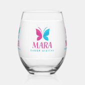 Verre À Vin Sans Pied Drinkware Set MARA (Gauche)