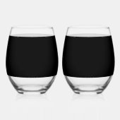 Verre À Vin Sans Pied Drinkware Set Stemless Wine Glass (Verso)