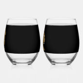 Verre À Vin Sans Pied Drinkware Set Stemless Wine Glass (Gauche)
