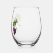 Verre À Vin Sans Pied Drôle Elegant Faire du temps pour un vin (Gauche)