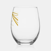 Verre À Vin Sans Pied Élégant Golden Golden 50th Anniversary Keepsaké mo (Gauche)