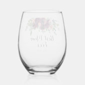 Verre À Vin Sans Pied Élégante Meilleure Maman Jamais (Verso)