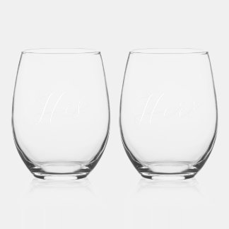 Verre À Vin Sans Pied Ensemble de correspondances entre ses et ses
