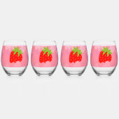 Verre À Vin Sans Pied Ensemble de vaisselle (Recto)