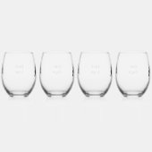 Verre À Vin Sans Pied Ensemble de verrerie (Droite)