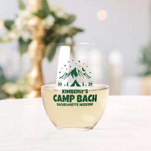 Verre À Vin Sans Pied Enterrement de vie de jeune fille campagnard en pl