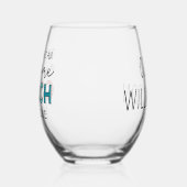 Verre À Vin Sans Pied Entraîneur Personnalisé Drôle Awesome Entraîneur (Gauche)