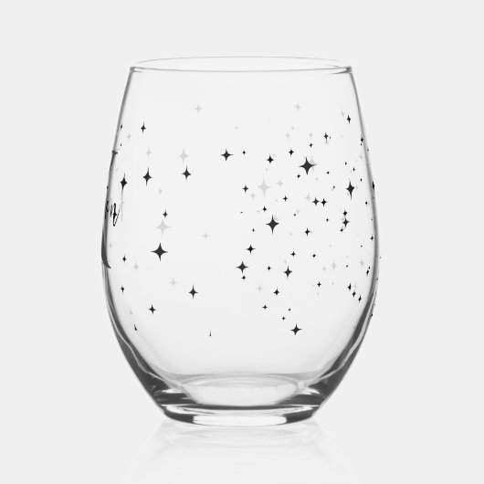 Verre À Vin Sans Pied Entreprise clients monogramme Cadeaux en vrac (Gauche)