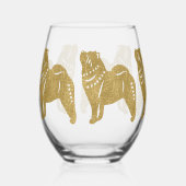 Verre À Vin Sans Pied Épingler Thang SmoothChow Vin Stemless (Recto)