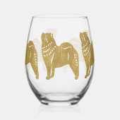 Verre À Vin Sans Pied Épingler Thang SmoothChow Vin Stemless (Gauche)