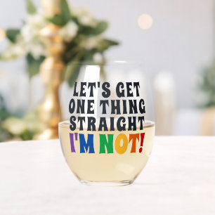 Verre À Vin Sans Pied Faisons une chose, je ne suis pas