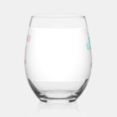 Verre À Vin Sans Pied Famille Plage Croisière Réunion Vacances Starfish (Gauche)