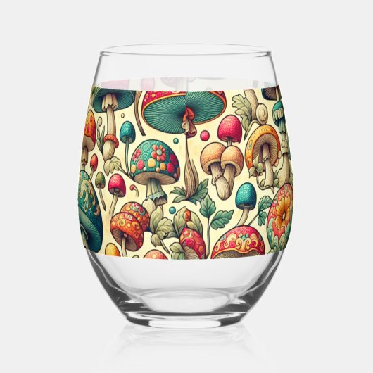 Verre À Vin Sans Pied Faux (Gauche)