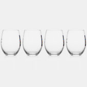 Verre À Vin Sans Pied Festive LoCo Mah Jongg Wine Glasses (Droite)