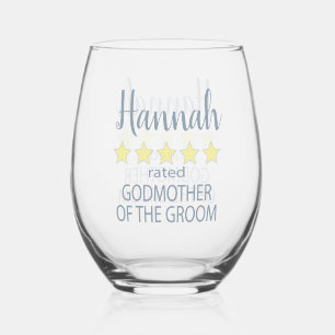 Verre À Vin Sans Pied Fête de mariage et mariage 5 étoiles Godmère de la