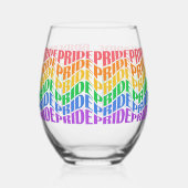Verre À Vin Sans Pied Fierté (Gauche)