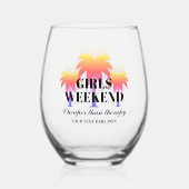 Verre À Vin Sans Pied Filles week-end escapade à boire sur mesure (Verso)