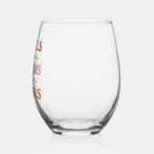 Verre À Vin Sans Pied Flannings Bonfires Citrouille (Gauche)