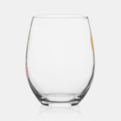 Verre À Vin Sans Pied Fleur (Gauche)