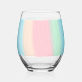 Verre À Vin Sans Pied Fleur mignonne, capricieuse en pot (Recto)