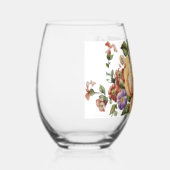 Verre À Vin Sans Pied Floral Fantasy   (Droite)