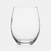 Verre À Vin Sans Pied Floral Spring Drink Glass (Gauche)