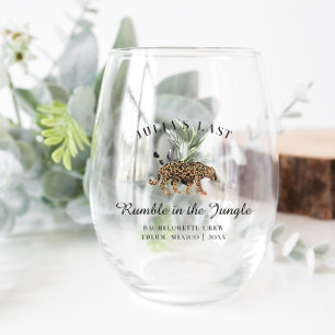 Verre À Vin Sans Pied Fou amoureux Dernière rixe dans la jungle